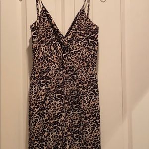 Leopard print jumpsuit